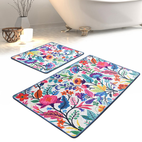 East Urban Home 100 Velvet Fabric Bath Rug Wayfair